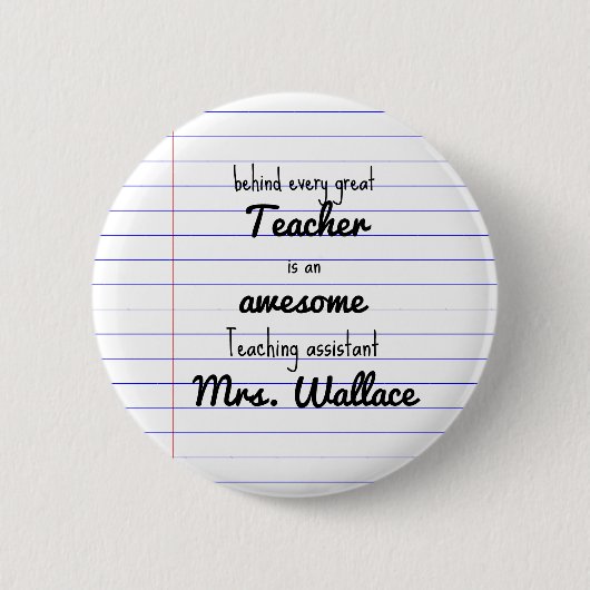 先生補助トートバ教えッグの補助心臓 缶バッジ (正面)