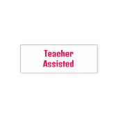 先生補助 セルフインキングスタンプ (デザイン)