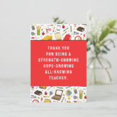 先生評価サンキューカード サンキューカード (スタンド正面)