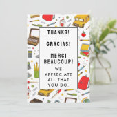 先生評価サンキューカード サンキューカード (スタンド正面)