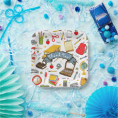 先生評価パーティー紙プレート ペーパープレート (パーティー)