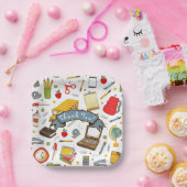 先生評価パーティー紙プレート ペーパープレート (パーティー)