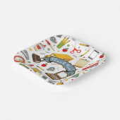 先生評価パーティー紙プレート ペーパープレート (傾斜あり)