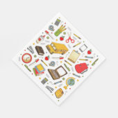 先生評価パーティー スタンダードランチョンナプキン (角)