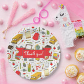 先生評価パーティー ペーパープレート (パーティー)