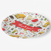 先生評価パーティー ペーパープレート (アングル)