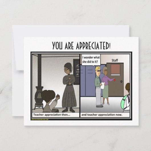 先生評価フラットカード サンキューカード (正面)