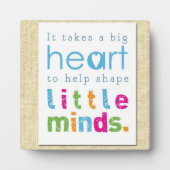 先生評価引用文 フォトプラーク (正面)