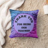 先生評価抽象芸術学校教室 クッション (ブランケット)