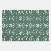 先生評価新学期 ラッピングペーパーシート (正面2)