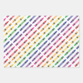 先生評価新学期 ラッピングペーパーシート (正面)