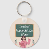 先生評価週 キーホルダー (正面)