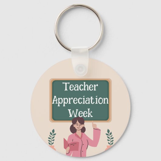 先生評価週 キーホルダー (正面)