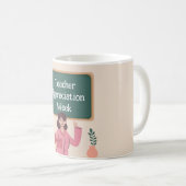 先生評価週 コーヒーマグカップ (正面右)