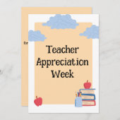 先生評価週 シーズンカード (正面/裏面)