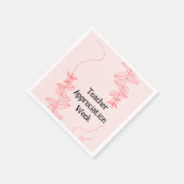 先生評価週 スタンダードカクテルナプキン (角)