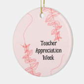 先生評価週 セラミックオーナメント (左)