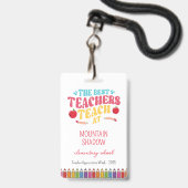 先生評価週 バッジ (正面（ネックストラップ付）)