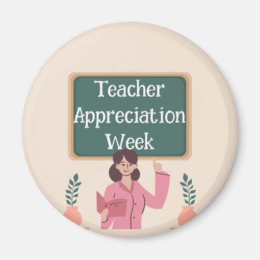 先生評価週 マグネット (正面)