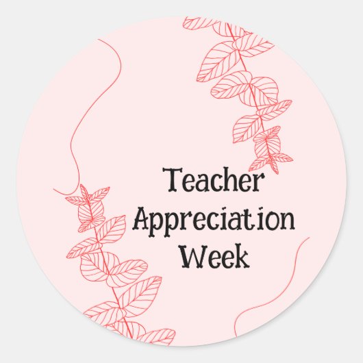 先生評価週 ラウンドシール (正面)