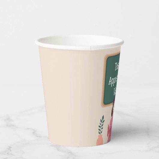 先生評価週 紙コップ (右)