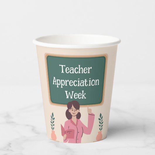先生評価週 紙コップ (正面)