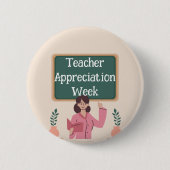 先生評価週 缶バッジ (正面)