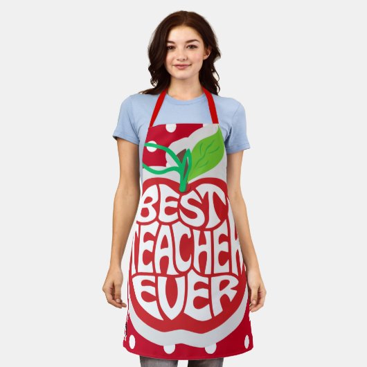 先生評価 エプロン (着用した状態)