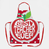 先生評価 エプロン (正面)