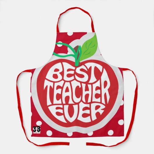 先生評価 エプロン (正面)