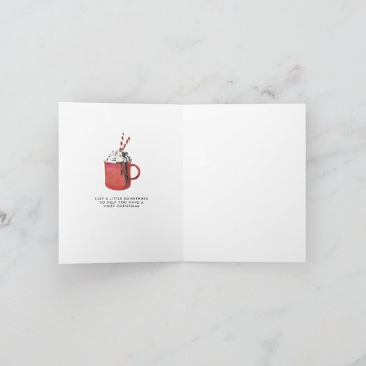 先生評価|クリパーソナライズされたスマスカード シーズンカード (内部)