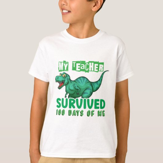 先生評価 |シャツ100日 Tシャツ (正面)