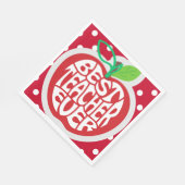 先生評価 スタンダードランチョンナプキン (角)