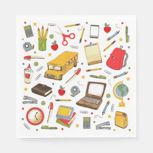 先生評価 スタンダードランチョンナプキン (正面)