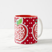 先生評価 ツートーンマグカップ (正面右)