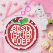 先生評価 ペーパープレート (パーティー)