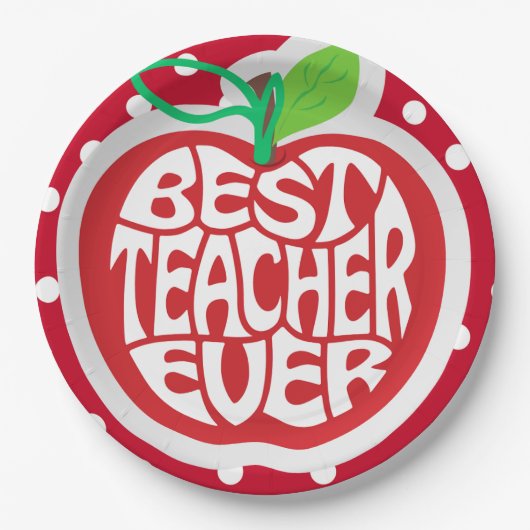 先生評価 ペーパープレート (正面)