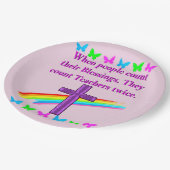 先生評価 ペーパープレート (アングル)