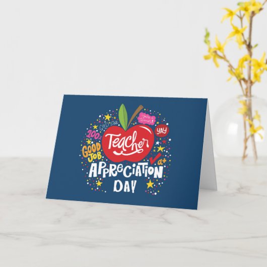 先生認定カード カード (黄色い花)