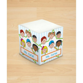 先生認識セルフスティックメモ帳