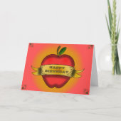 先生誕生日カード カード (正面)