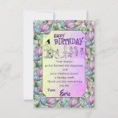 先生誕生日 カード (正面)