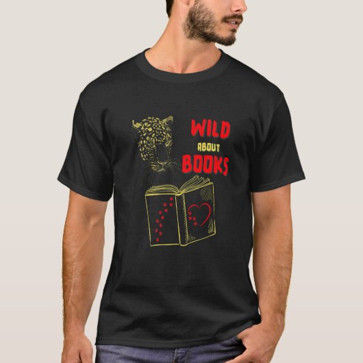 先生読学生のための本について Tシャツ (正面)