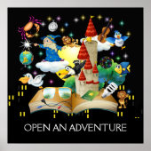 先生読- Literacy Poster ポスター (正面)