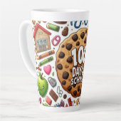 先生謝礼ギフト カフェラテマグ (左アングル)