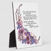 先生謝礼ギフト フォトプラーク (側面)