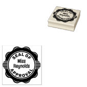 先生賛美の印パーソナライズされた ラバースタンプ (押印)