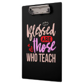 先生賛美アートは教え人 クリップボード (左)