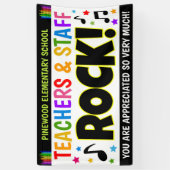 先生賞の週のロックバナー 横断幕 (縦)