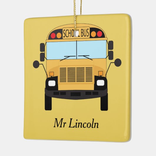 先生賞を受賞してあり素晴らしがとう セラミックオーナメント (左)